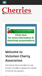 Mobile Screenshot of cherries.org.au