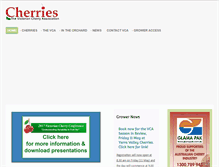 Tablet Screenshot of cherries.org.au